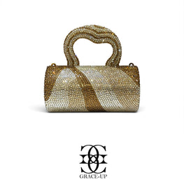 Grace Up Mini Full Rhinestones Roll Gold
