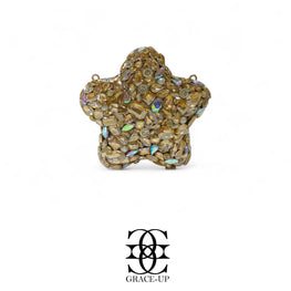 Grace Up Mini Star 3 Clutch Gold