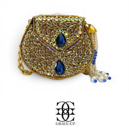 Grace Up Clutch Kundan/Turkish 120 Mini