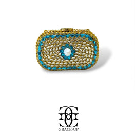 Grace Up Clutch Kundan/Turkish 73 Mini