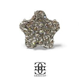 Grace Up Mini Star 4 Clutch Full Silver