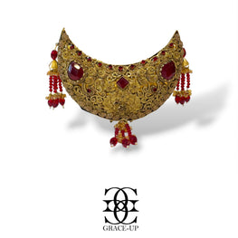 Grace Up Royal Moon Clutch Red