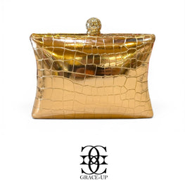 Grace Up Clutch 596 Rose Gold