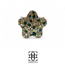 Grace Up Mini Star 3 Clutch Green