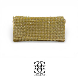 Grace Up IMP Envelope Clutch Gold/Silver