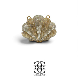 Grace Up Mini Rhinestones Shell Gold/Silver