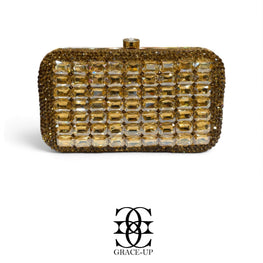 Grace Up Clutch 606 Gold