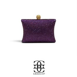 Grace Up Clutch 608 Purple