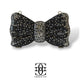 Grace Up Mini Rhinestones Bow 2 Black