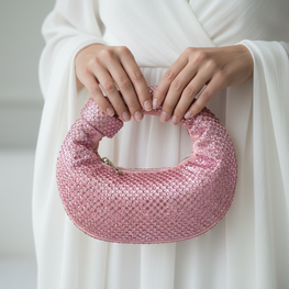 Grace Up IMP Round Bag Pink