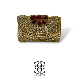 Grace Up Clutch Kundan/Turkish 81 Mini