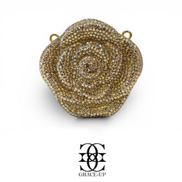 Grace Up Mini Full Rhinestones Rose Golden