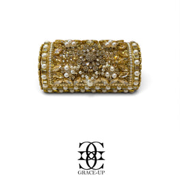 Grace Up Clutch Kundan/Turkish Roll 131