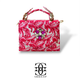 Grace Up Bag 42 Floral Pink