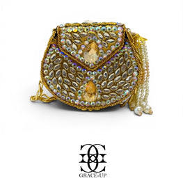 Grace Up Clutch Kundan/Turkish 123 Mini