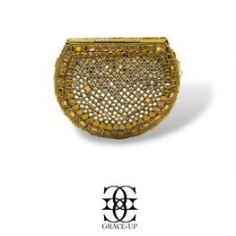 Grace Up Mini Clutch Kundan/Turkish 33