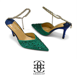 Grace Up Heels 507 Green