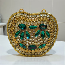 Grace Up Mini Apple Kundan Clutch 002