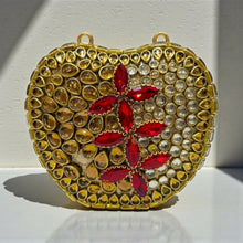 Grace Up Mini Apple Kundan Clutch 004