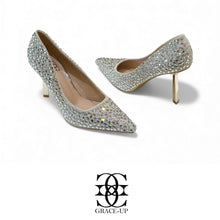 Grace Up Heels 510 Silver