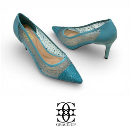 Grace Up Heels 520 Blue