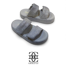 Grace Up Heels 522 Silver